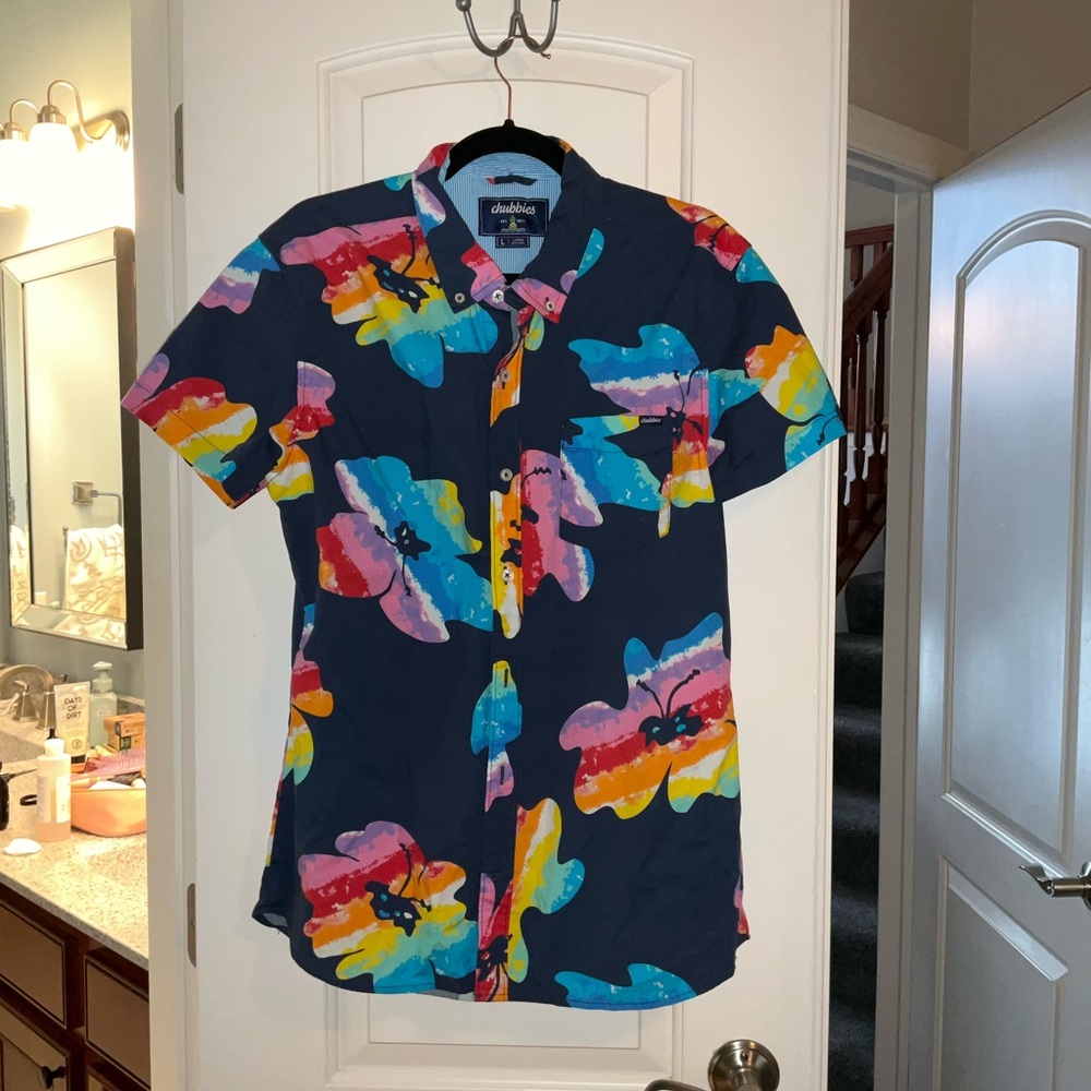 Chubbies Men's Multicolor Floral Shirt